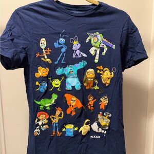 Disney Pixar Navy Blue Character Tee